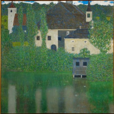 Schloss Kammer on the Attersee I by Gustav Klimt